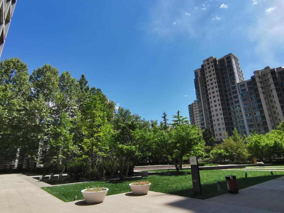 Beijing Yasmine Seasons Park Apartment Hotel Exteriér fotografie